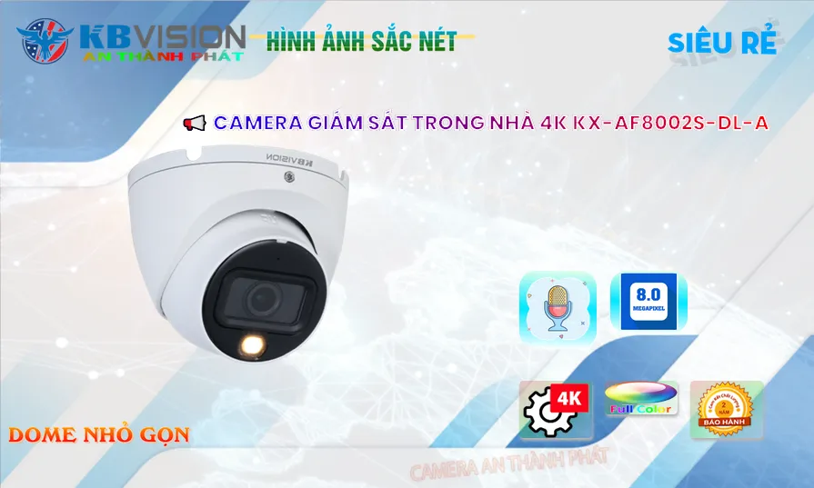 KX-AF8002S-DL-A Camera Công Nghệ HD Thiết kế Đẹp KBvision