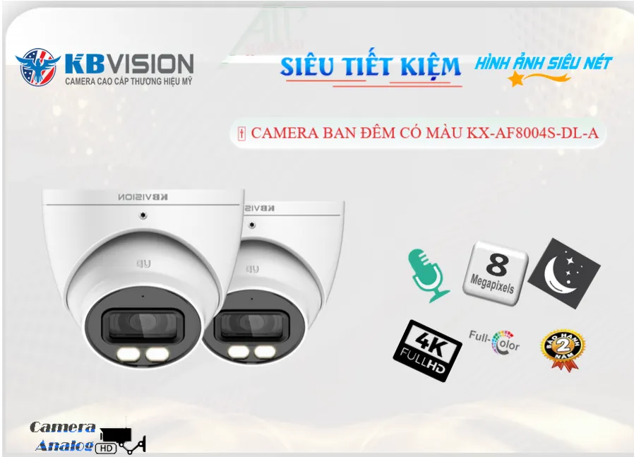 KX-AF8004S-DL-A Camera HD KBvision