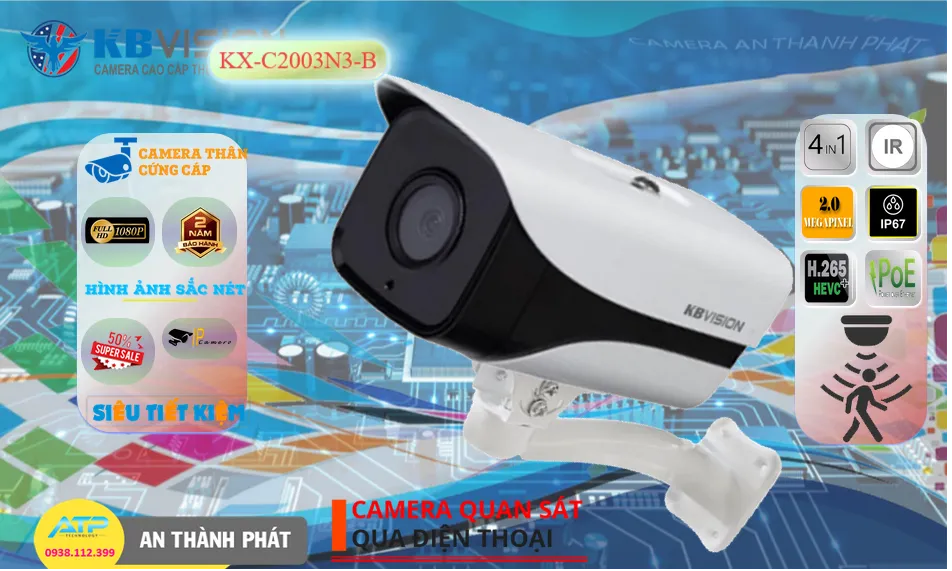 Camera KBvision KX-C2003N3-B