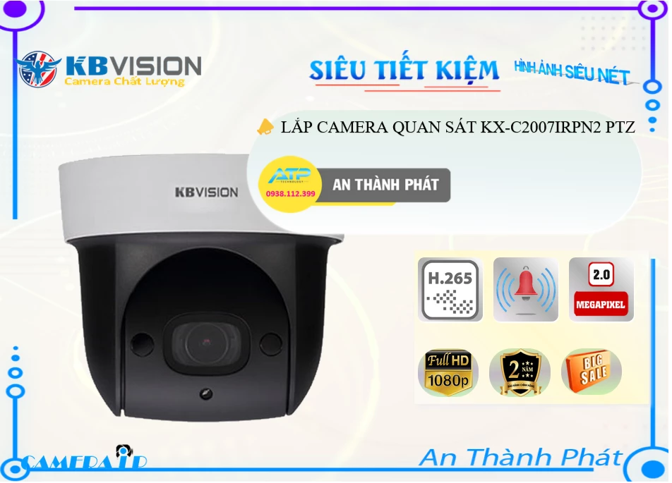 KX-C2007IRPN2 Camera KBvision
