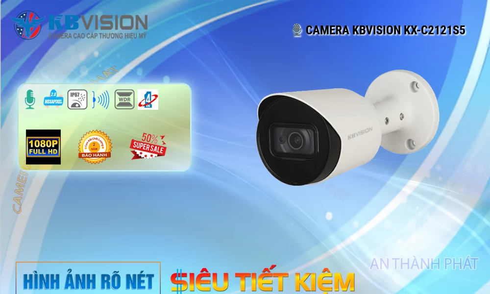 KX-C2121S5-A-VN Camera An Ninh Chức Năng Cao Cấp