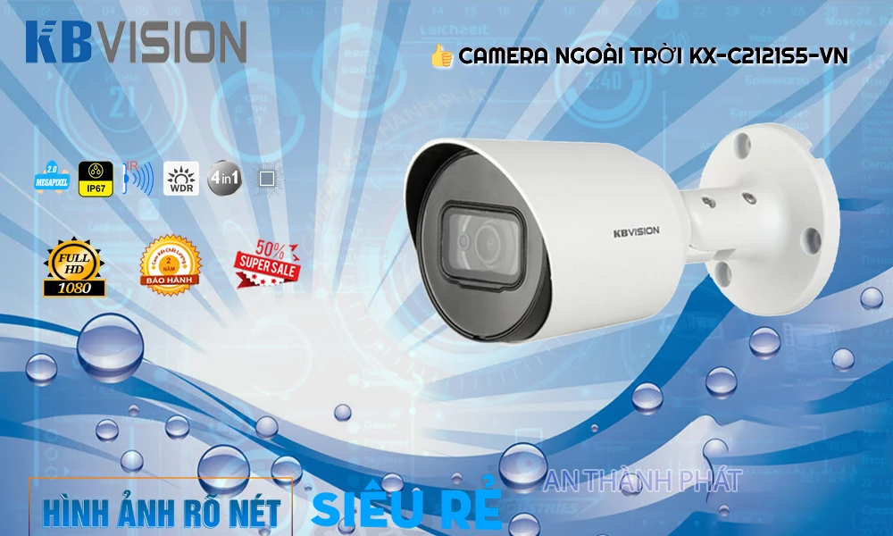 Camera KX-C2121S5-VN KBvision
