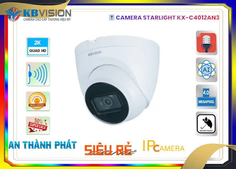 Camera KBvision KX-C4012AN3 Tiết Kiệm