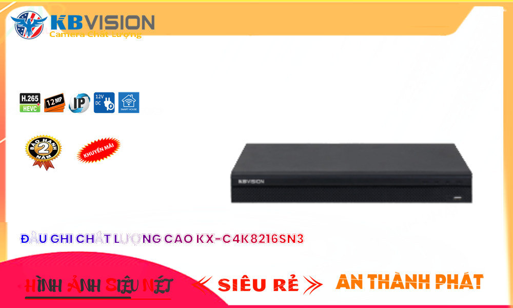 Đầu Ghi Camera KX-C4K8216SN3 KBvision giá rẻ chất lượng cao