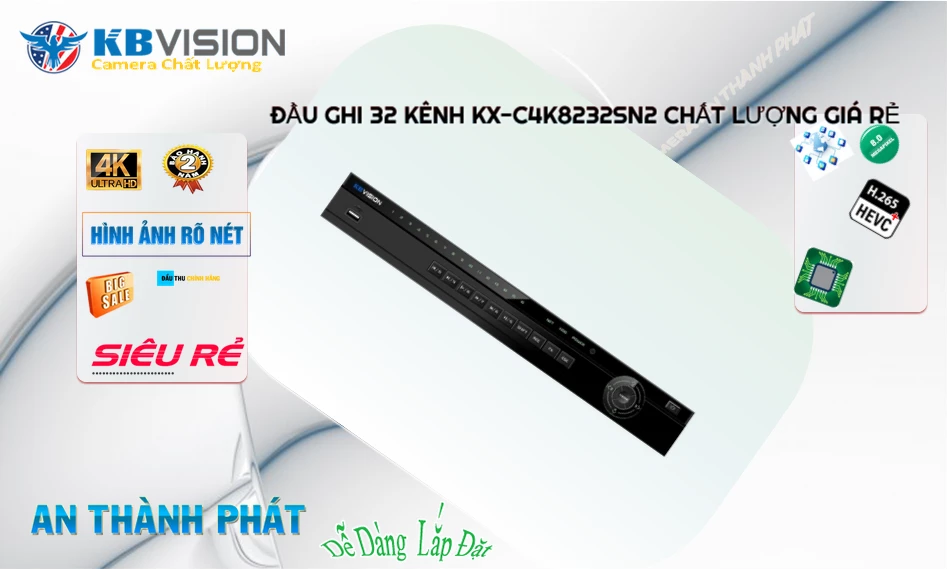KX-C4K8232SN2 KBvision giá rẻ chất lượng cao