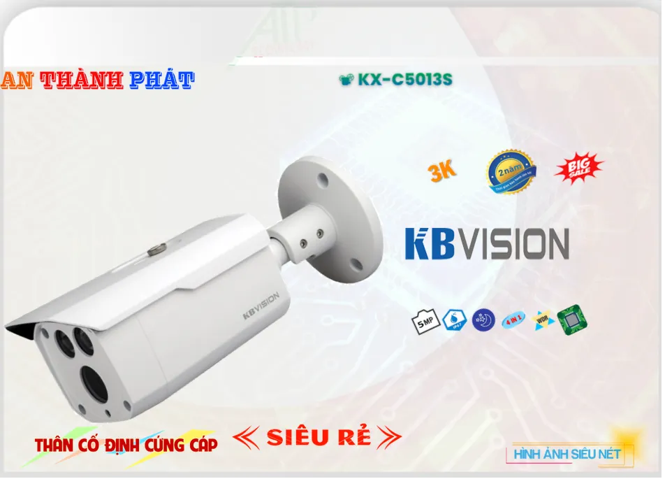❂  KX-C5013S KBvision Thiết kế Đẹp