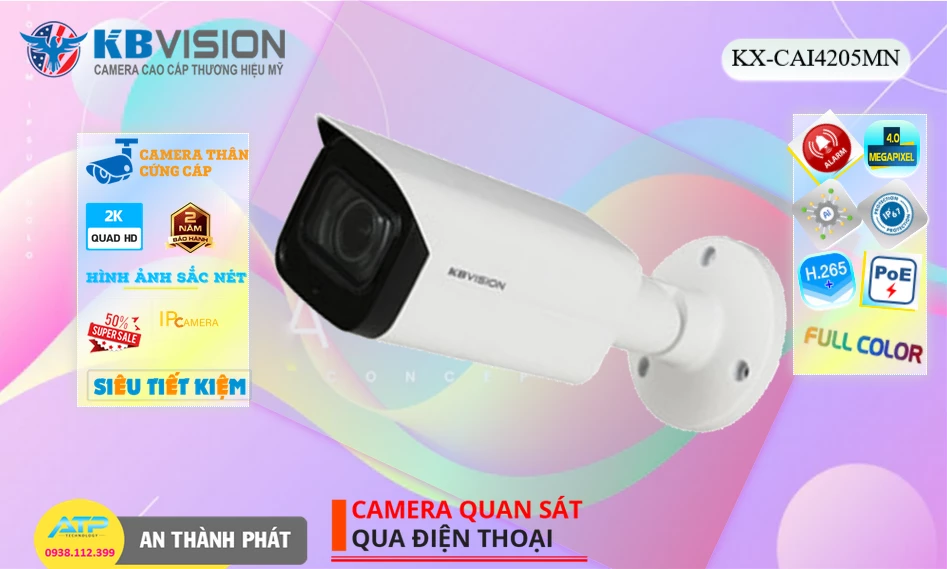 KX-CAi4205MN Camera Giá Rẻ KBvision