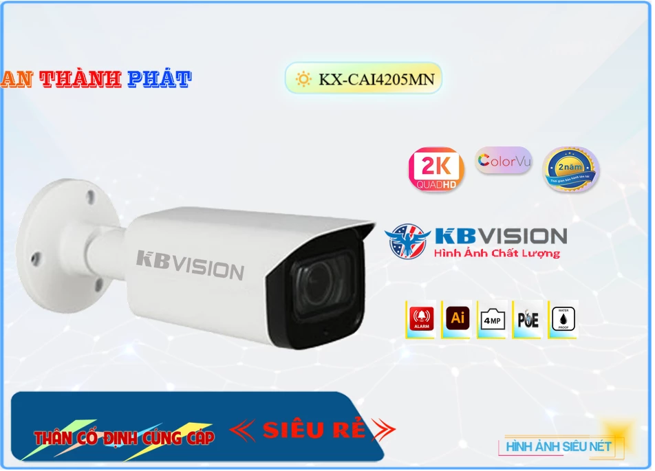 KX-CAi4205MN Camera Giá Rẻ KBvision