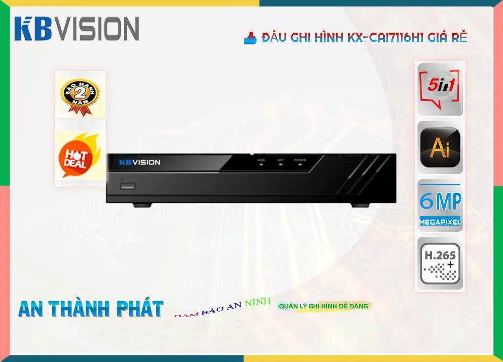 Đầu Ghi KBvision KX-CAi7116H1,Giá HD KX-CAi7116H1,phân phối KX-CAi7116H1,KX-CAi7116H1 Bán Giá Rẻ,Giá Bán