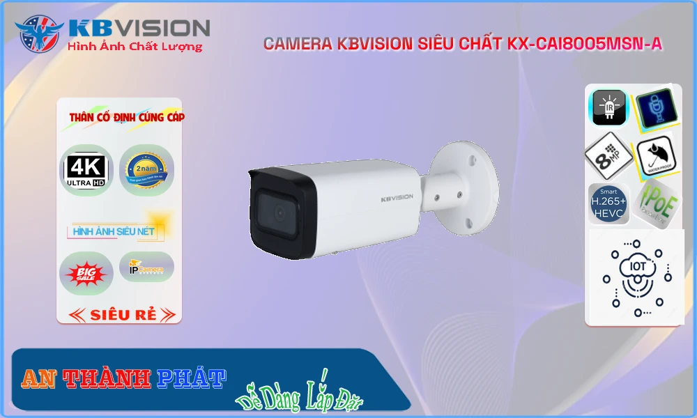 KX-CAi8005MSN-A Camera An Ninh Chức Năng Cao Cấp