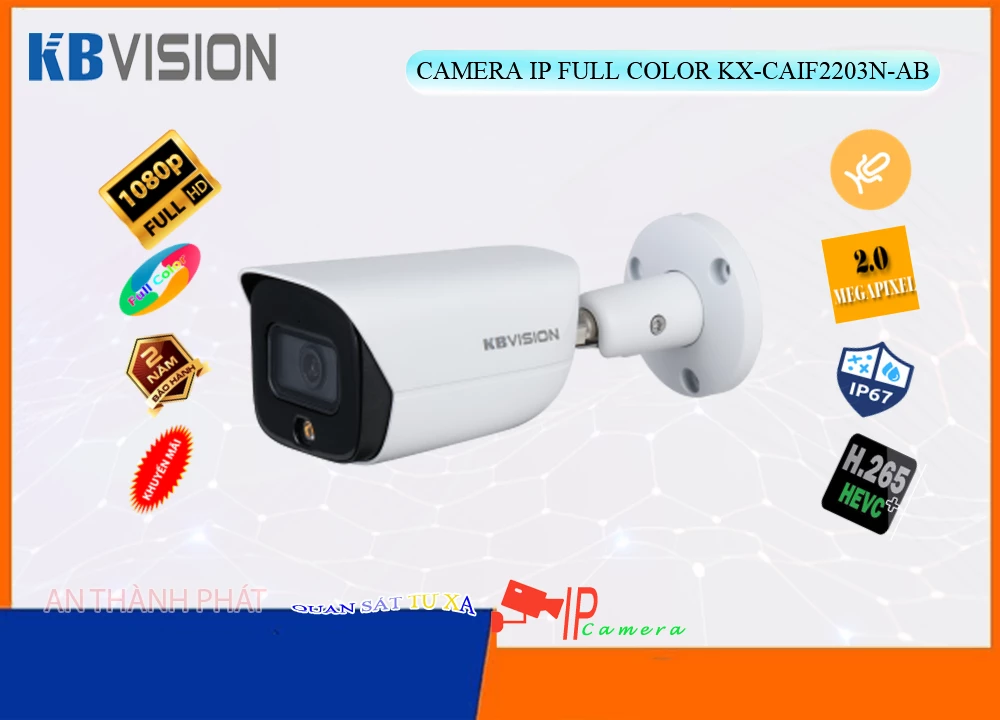 KX-CAiF2203N-AB Camera KBvision Giá rẻ ✔️