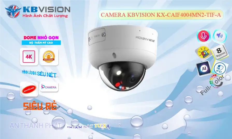 KX-CAiF4004MN2-TiF-A Camera Thiết kế Đẹp KBvision ✅