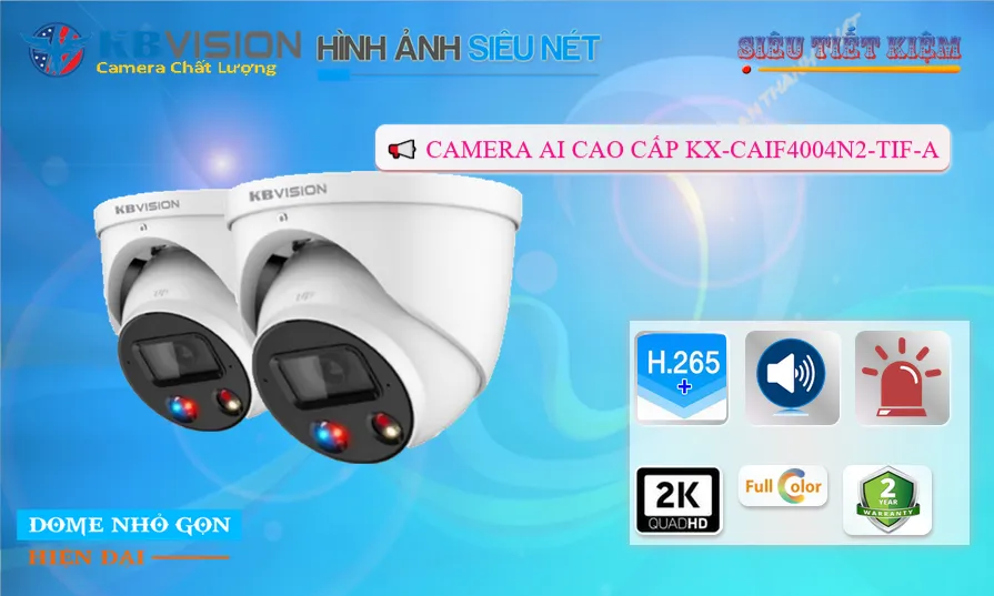 KX-CAiF4004N2-TiF-A Camera Chất Lượng KBvision