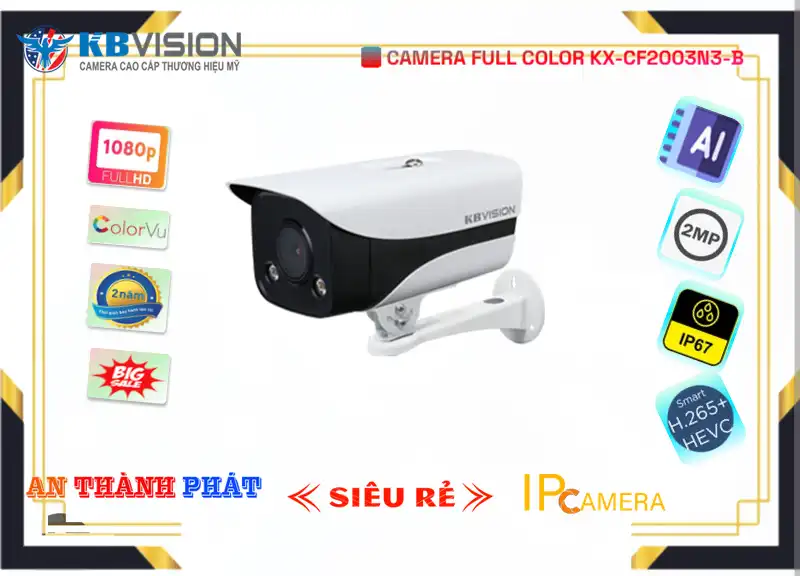 KX-CF2003N3-B Camera Giá Rẻ KBvision