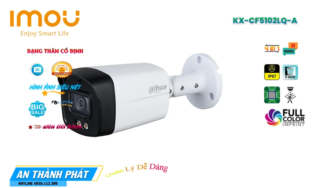 ❂  Camera KX-CF5102LQ-A KBvision Thiết kế Đẹp