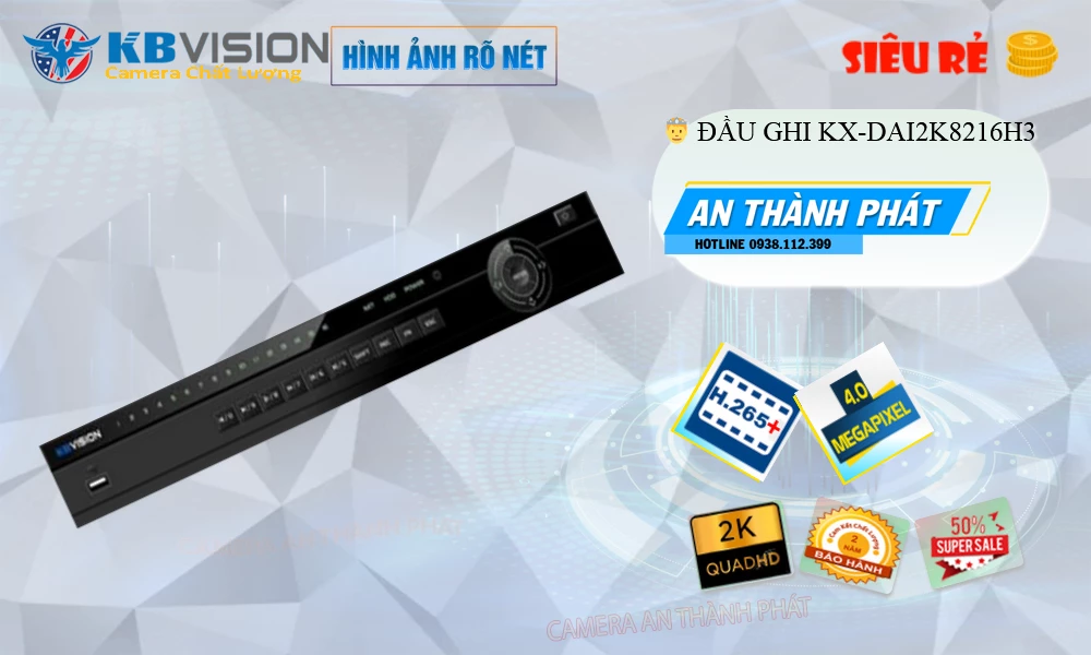 KBvision KX-DAi2K8216H3 Hình Ảnh Đẹp