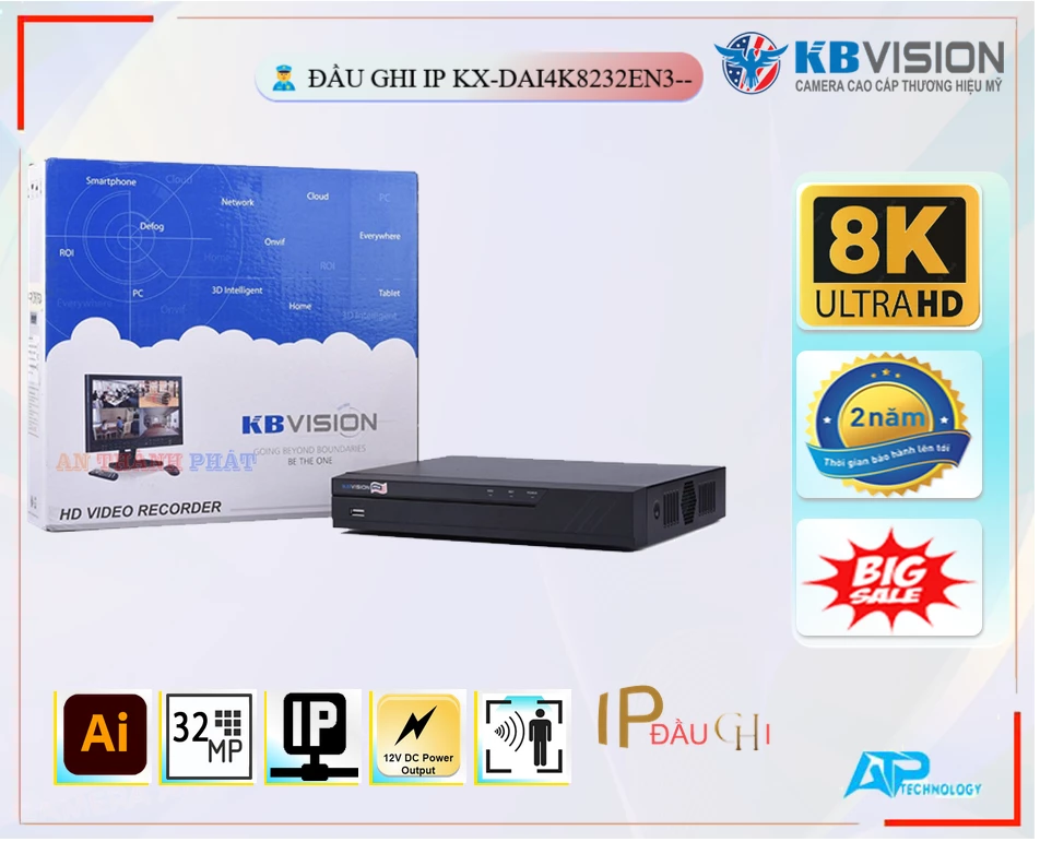 KBvision KX-DAi4K8232EN3 Hình Ảnh Đẹp