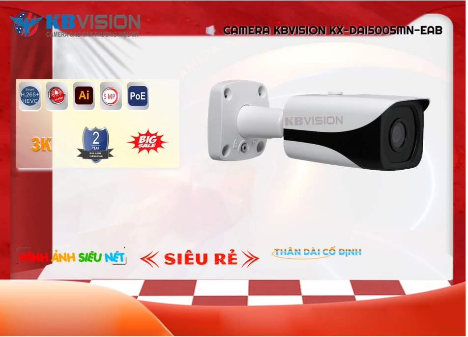 Camera Kbvision KX-DAi5005MN-EAB,Giá KX-DAi5005MN-EAB,KX-DAi5005MN-EAB Giá Khuyến Mãi,bán Camera KX-DAi5005MN-EAB