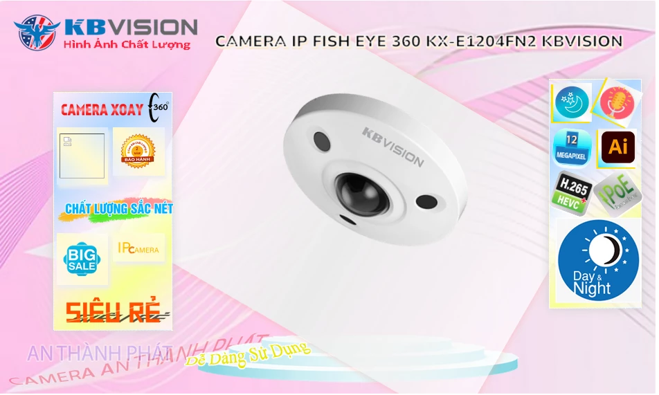 KX-E1204FN2 Camera Chất Lượng KBvision