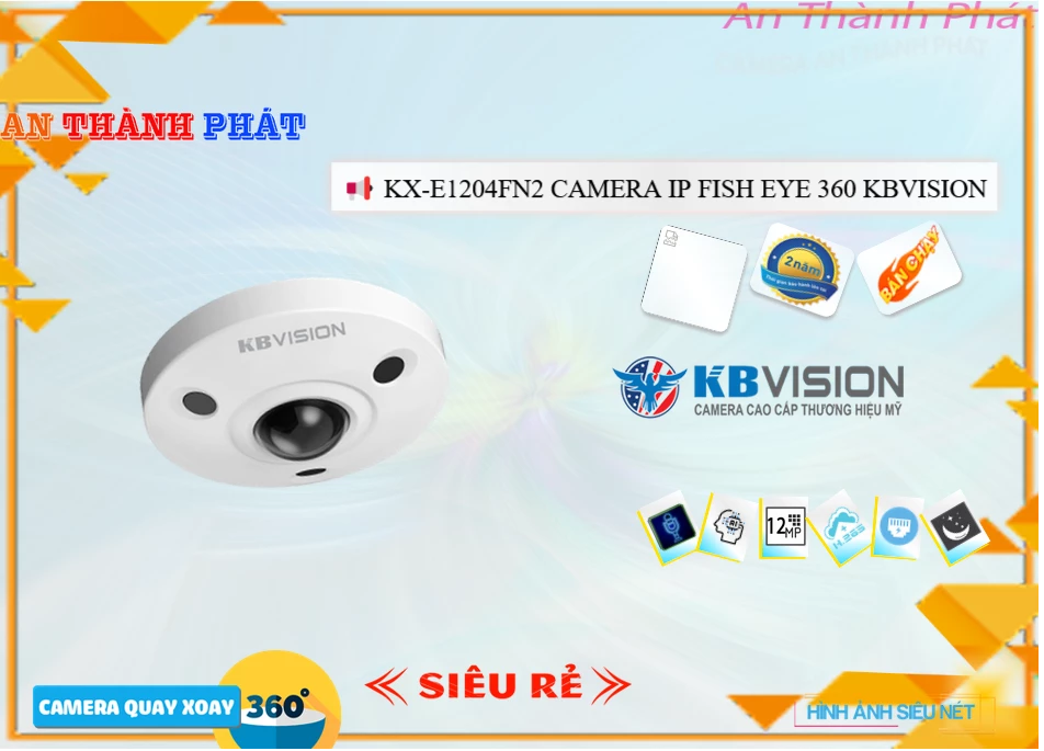 KX-E1204FN2 Camera Chất Lượng KBvision
