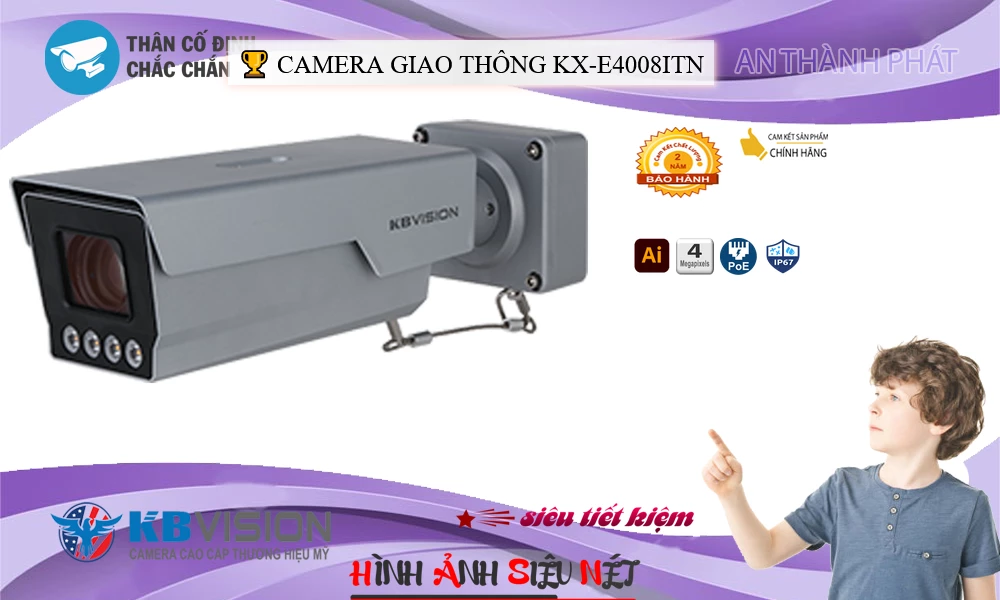 Camera KX-E4008ITN KBvision đang khuyến mãi