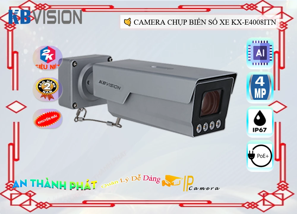Camera KX-E4008ITN KBvision đang khuyến mãi