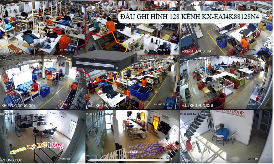 KX-EAi4K88128N4 Đầu ghi Camera KBvision Chức Năng Cao Cấp