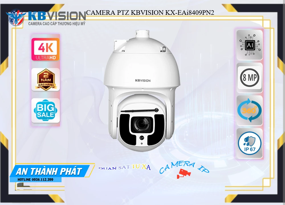 KBvision KX-EAi8409PN2 Sắc Nét
