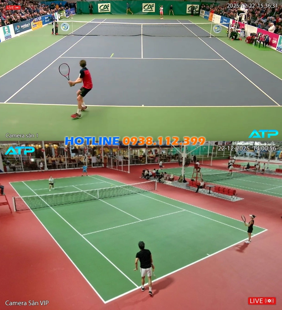Lắp Đặt Camera Livestream Sân Tennis