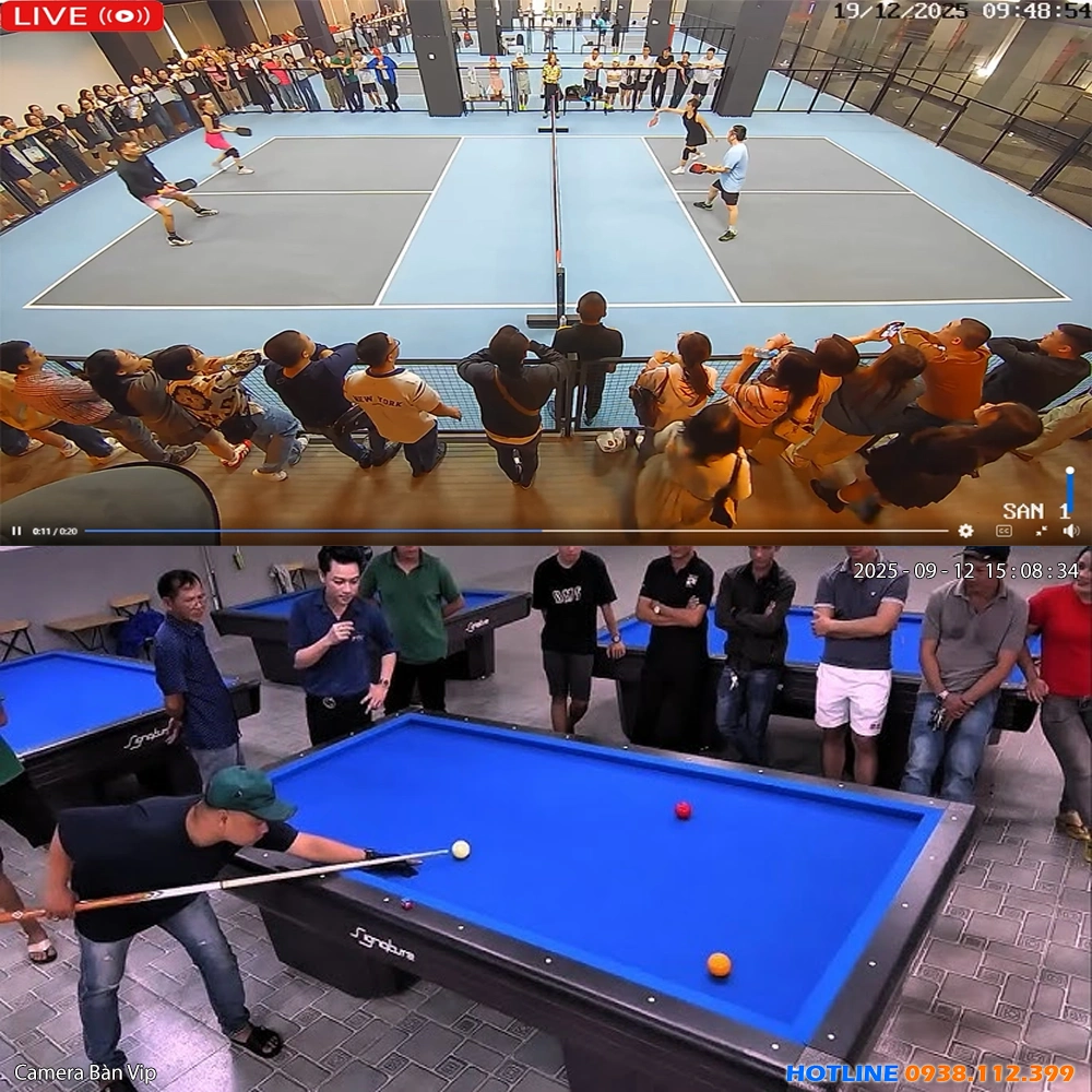 Lắp Đặt Camera Livestream Sự Kiện Thể Thao