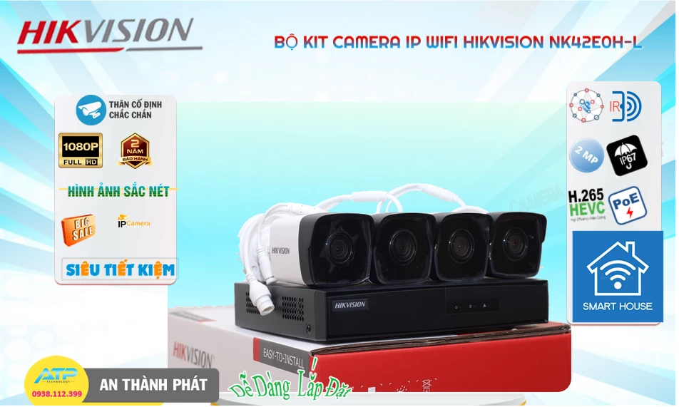 Camera Hikvision Với giá cạnh tranh NK42E0H-L