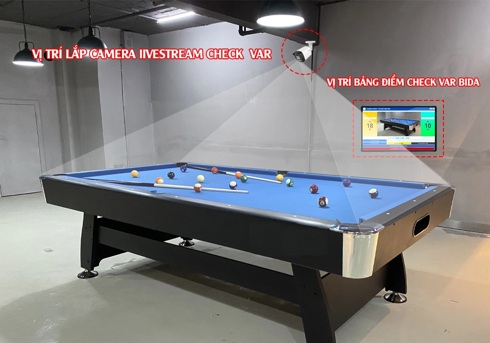 Phần Mềm Check Var Bida Hỗ Trợ Livestream