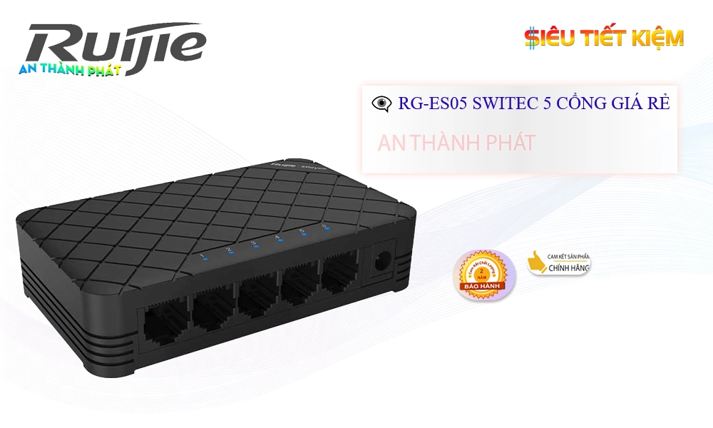 Hãng Ruijie RG-ES05  Switch chia mạng