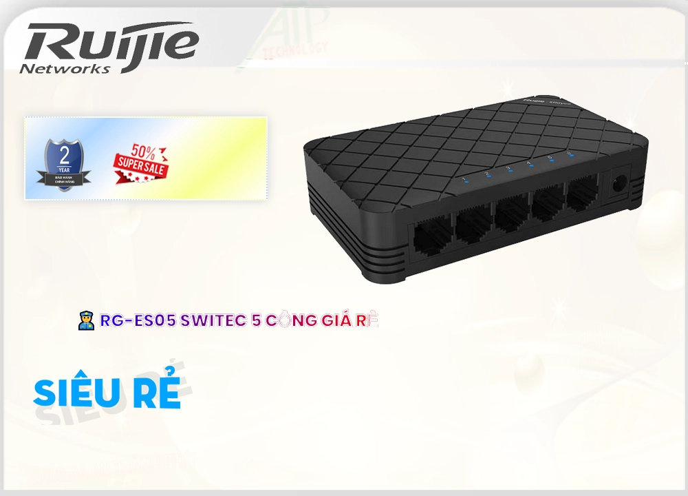 Hãng Ruijie RG-ES05  Switch chia mạng