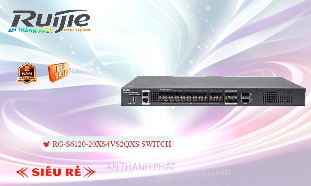 RG-S6120-20XS4VS2QXS  Switch chia mạng