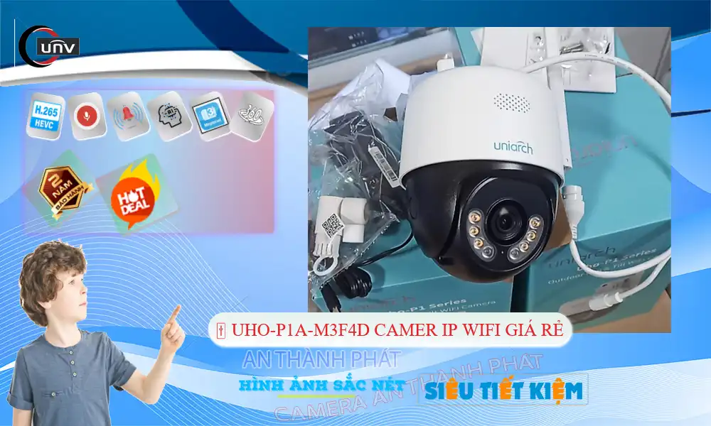 UHO-P1A-M3F4D Camera Giá Rẻ UNV (Uniview)