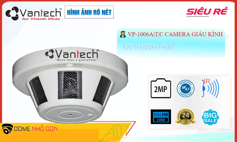 ✅ Camera VanTech VP-1006A|T|C Mẫu Đẹp