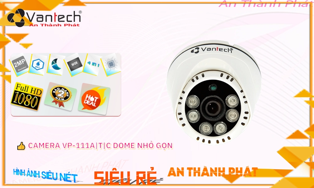 Camera VP-111A|T|C VanTech Với giá cạnh tranh ❇
