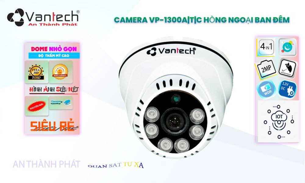 VanTech VP-1300A|T|C Sắc Nét