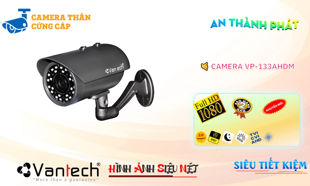 VP-133AHDM Camera Công Nghệ HD Thiết kế Đẹp VanTech