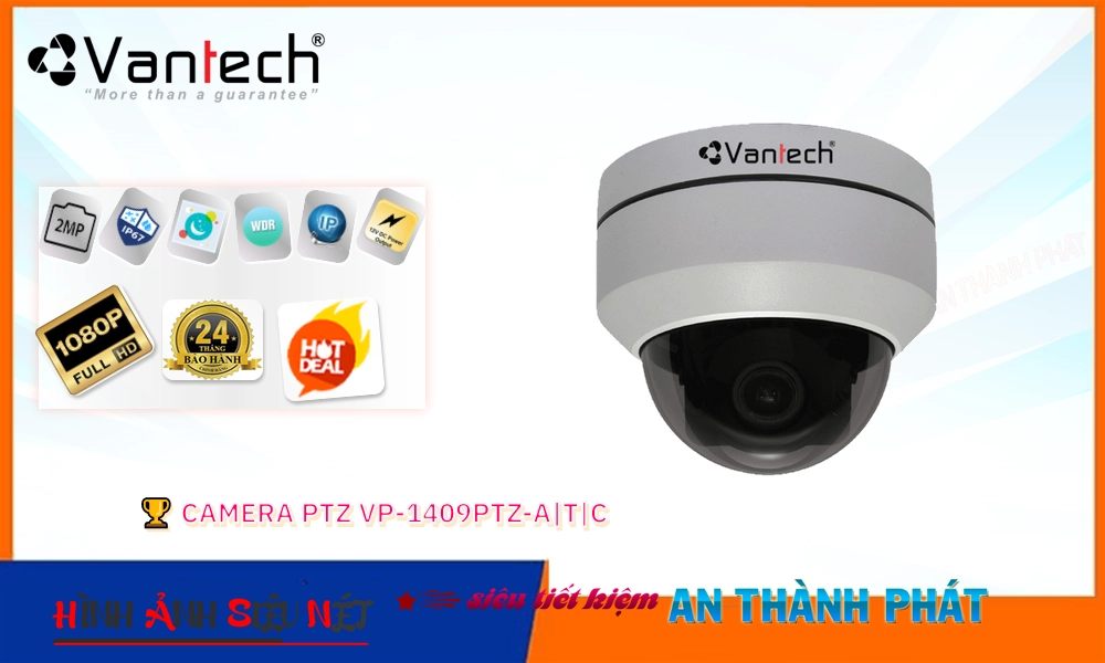 Camera Công Nghệ HD VP-1409PTZ-A|T|C VanTech Với giá cạnh tranh