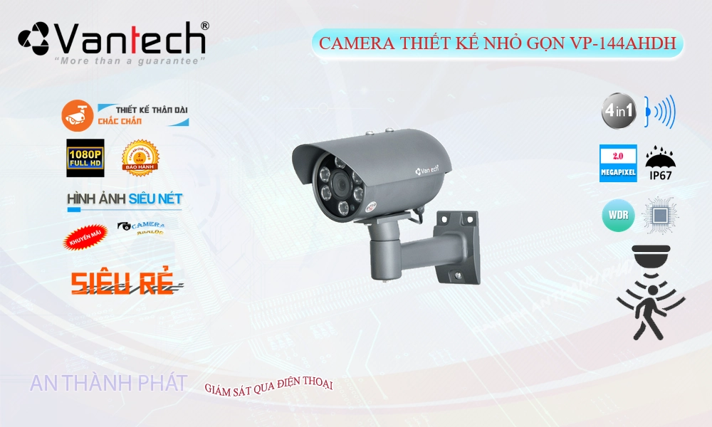 ✓ Camera HD VP-144AHDH VanTech