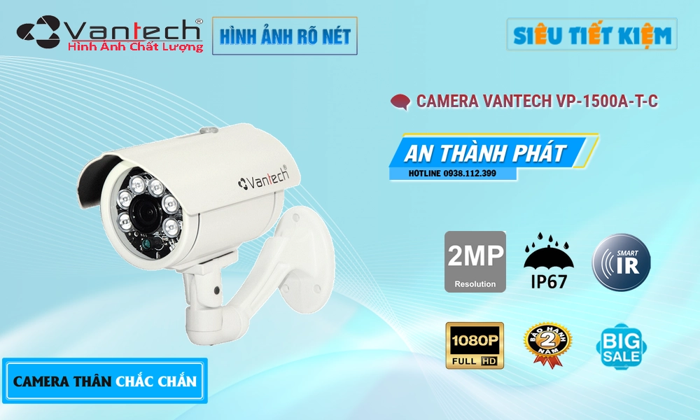Camera VP-1500A|T|C VanTech giá rẻ chất lượng cao