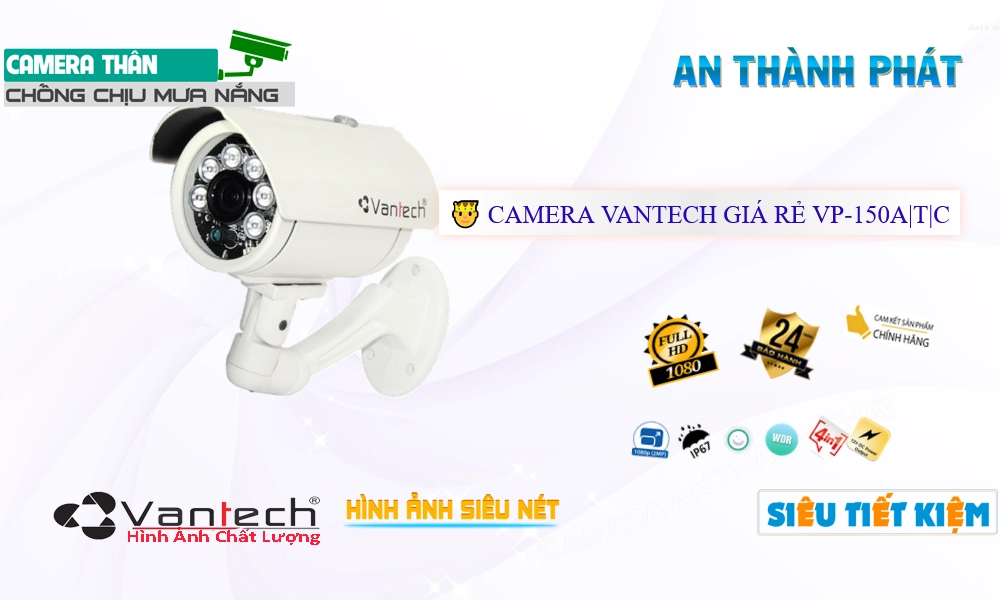 Camera VanTech HD Anlog VP-150A|T|C
