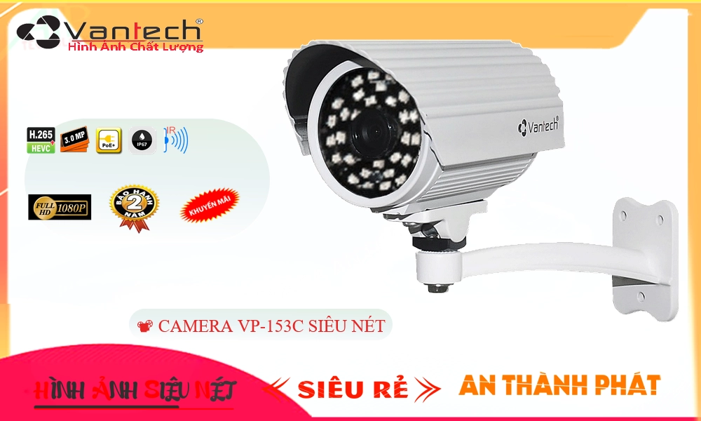 VP-153C Camera An Ninh Công Nghệ Mới