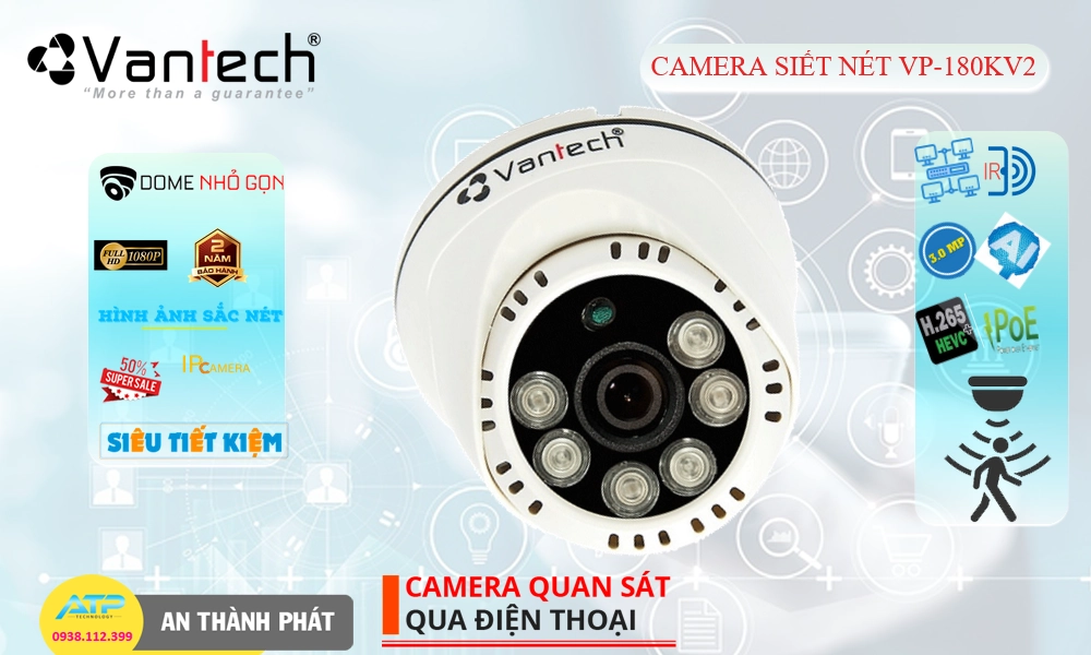 VP-180KV2 Camera An Ninh Đang giảm giá ❂