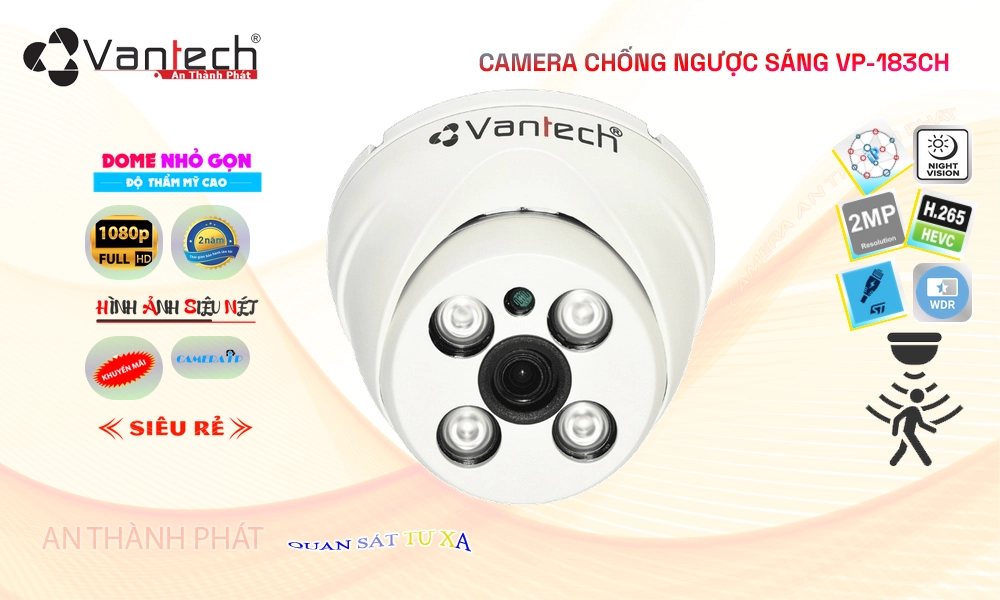 VP-183CH Camera VanTech Công Nghệ Mới