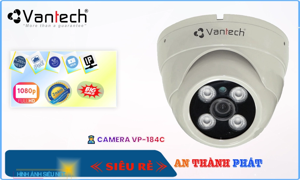 Camera VanTech VP-184C Tiết Kiệm