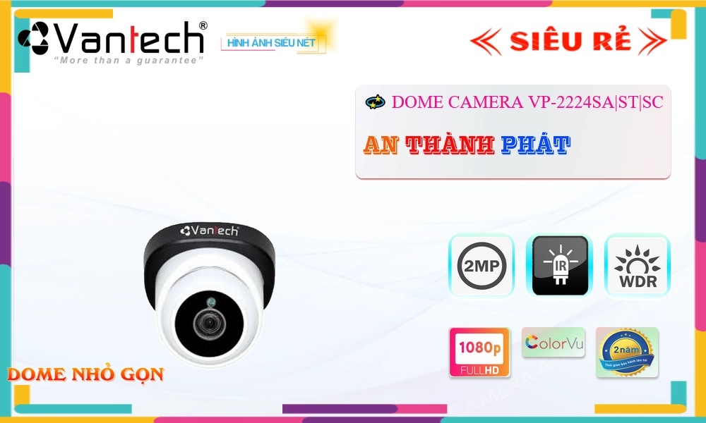 Camera VanTech VP-2224SA|ST|SC