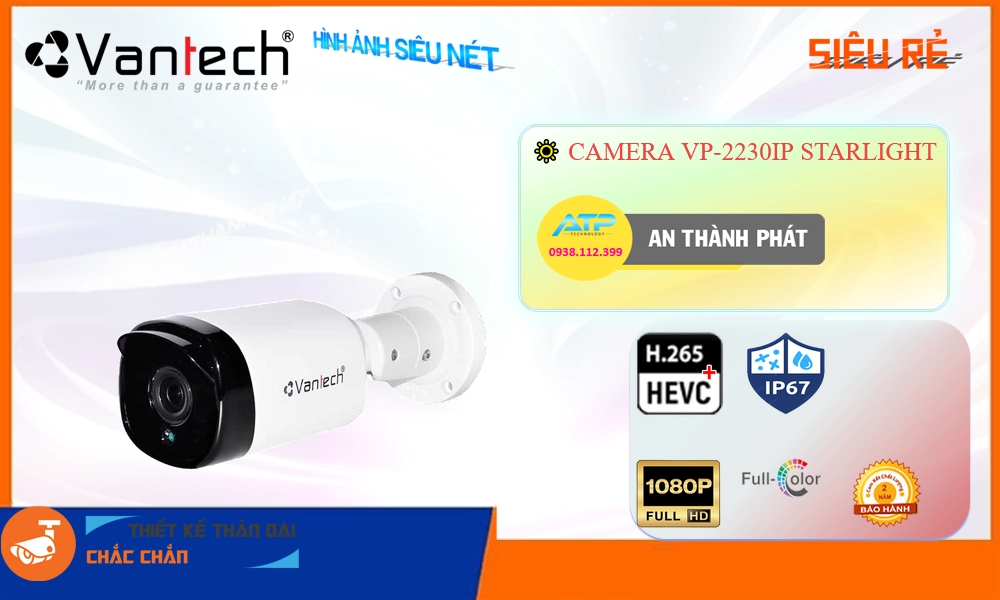❂  Camera VanTech VP-2230IP Mẫu Đẹp